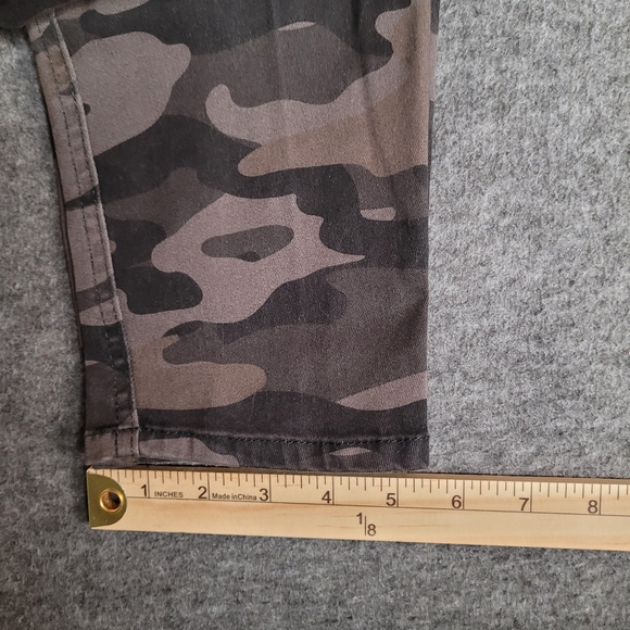 Democracy "Ab" Solution Booty Lift Jegging Camo Espresso Women's 12 New w/Tags - Picture 7 of 11